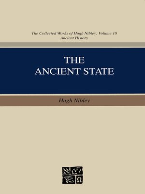 cover image of The Ancient State